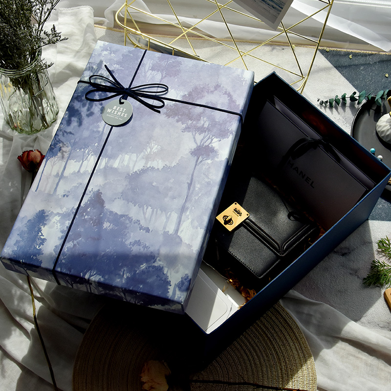礼物盒超大号送男生女友生日礼品包装盒简约礼盒空盒特大礼品盒子-封面