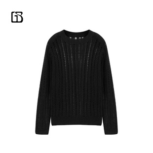 BARRY设计感时尚 GOLDEN 镂空毛织上衣246358 惊喜五折