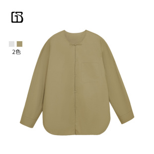 磨毛100纯棉衬衫 BARRY新中式 GOLDEN 212589 超值特价