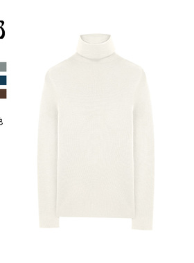 【超值特价】GOLDEN BARRY高领羊毛毛衣241135