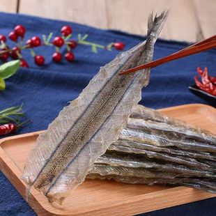 烧烤食材马步鱼干针鱼片海鲜干货棒棒鱼17至19厘米咸甜味500g包邮
