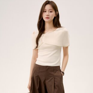 COCO&DEZOM拼接针织衫 CAT5306Z11C12