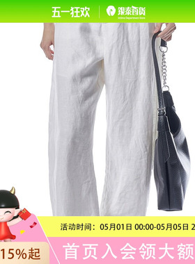 MOFAN亚麻弯刀裤裤子MBK563041
