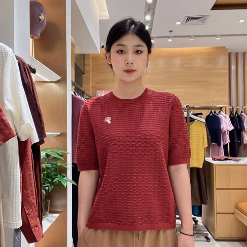 FEIZI菲姿女士简约时尚针织衫F4F809