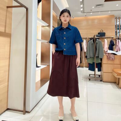 菲姿女士简约时尚半身裙F5B372