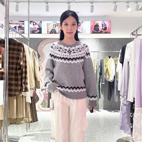 Coolhut女士气质简约休闲针织衣CSC8510ME