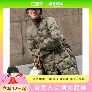 dme德玛纳【泡芙恋人】云朵90鸭绒哑光横机针织遮肉面包女式羽绒服G540421140105