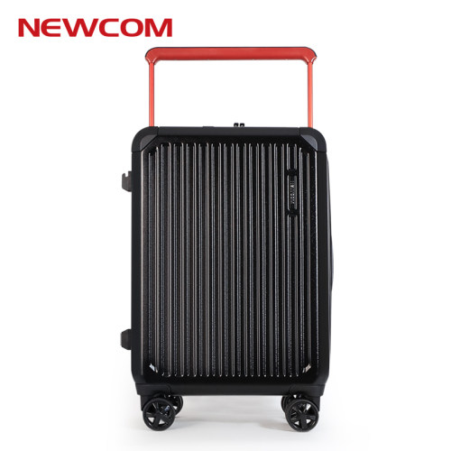 NEWCOM/悠客简约宽拉杆行李箱登机箱20万向轮便携旅行箱N1574