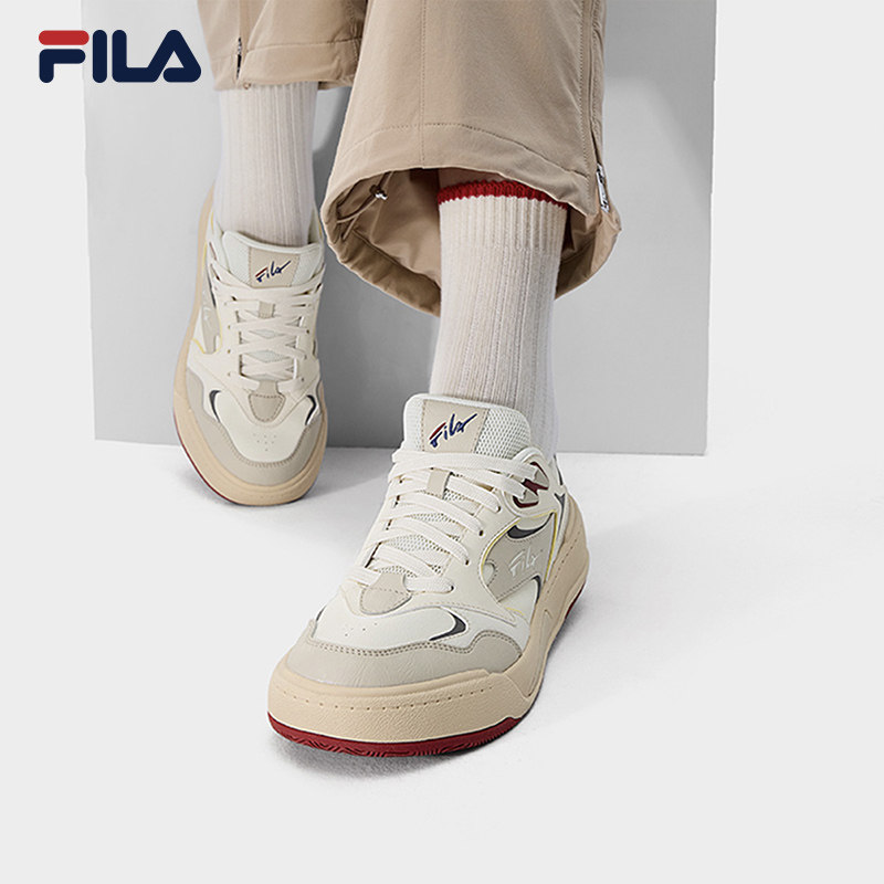 枫叶鞋|FILA斐乐官方舒适平底女鞋板鞋情侣复古运动鞋休闲鞋F12W612203F