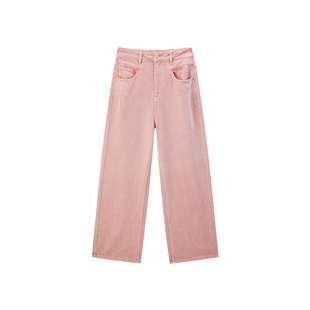 A1HAF1454 牛仔长裤 太平鸟 女装