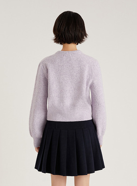 pit紫色毛织衫-Z09A545799