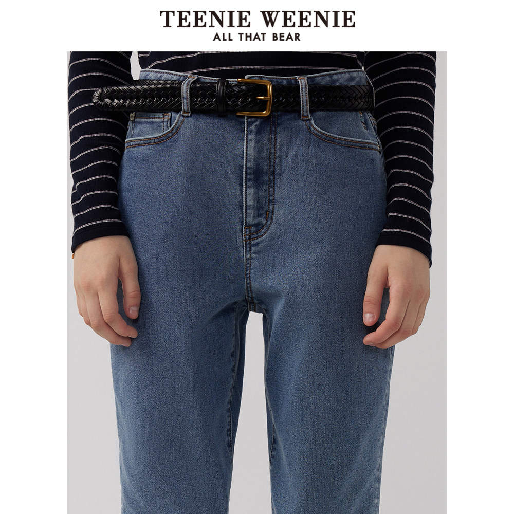 Teenie Weenie女士简约时尚牛仔裤TTTJ244T01P