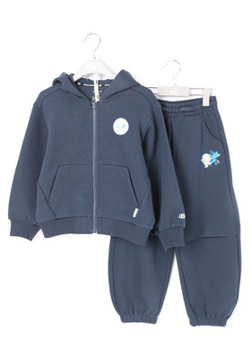 kechers斯凯奇男女童休闲针织套装L126K038-002Z