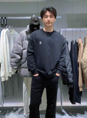 THEMRYOUNG男士圆领套头卫衣24MY1MTJ006