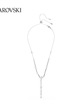 CONSTELLA:PEND WHI/RHS Y型项链