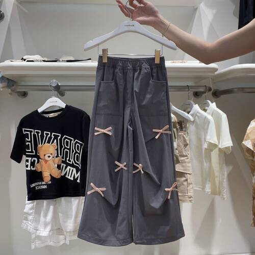 Mini Peace女童时尚休闲长裤F2GBE3139