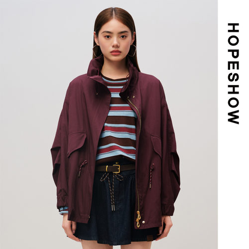 HOPESHOW红袖外套89125300415