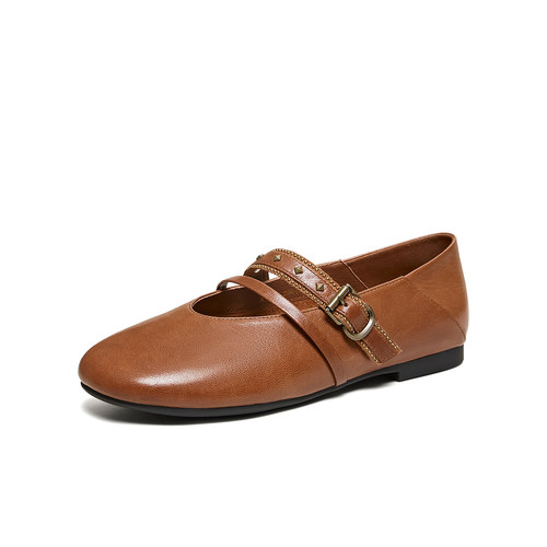 TATA/他她2026春商场同款浅口女休闲气质玛丽珍鞋XTT02AQ6