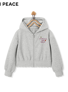 MINIPEACE太平鸟童装女童短款 夹克儿童 外套