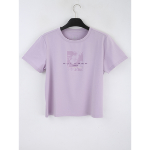 探路者女士休闲户外短袖 T恤TAJJAO82552