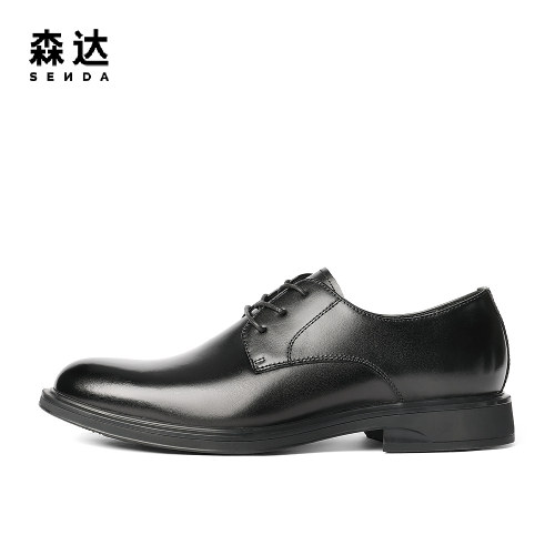 森达正装皮鞋男2025秋职场商务鞋婚鞋K5401CM5