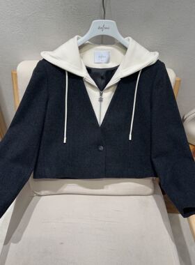 伊芙丽 女士宽松休闲外套1EA212082