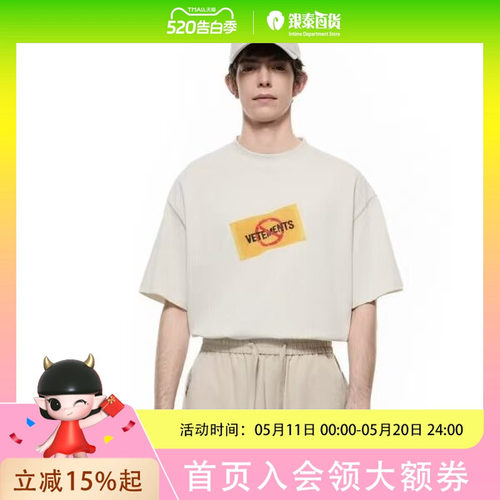 VETEMENTS2026春夏短袖T恤36352506