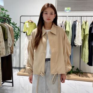 古木夕羊女士休闲简约衬衫款外套GK450072027