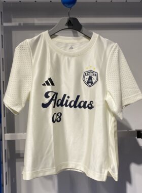 Adidas阿迪达斯女童圆领短袖运动T恤KG7837