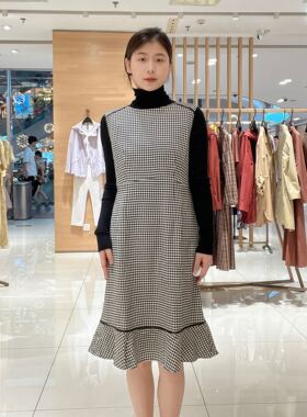 菲姿女士时尚休闲连衣裙F3W416