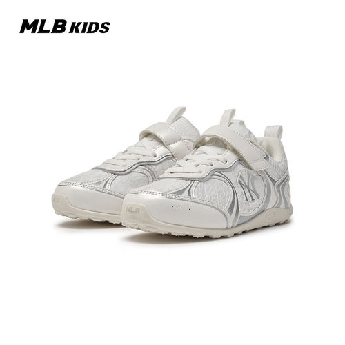 MLB男女童舒适魔术贴胶印LOGO复古休闲德训鞋26春季款7ASXLB26N