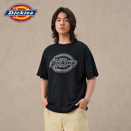 Dickies夏经典大Logo短袖宽松休闲潮流基础款T恤DK0A8D94-XIN
