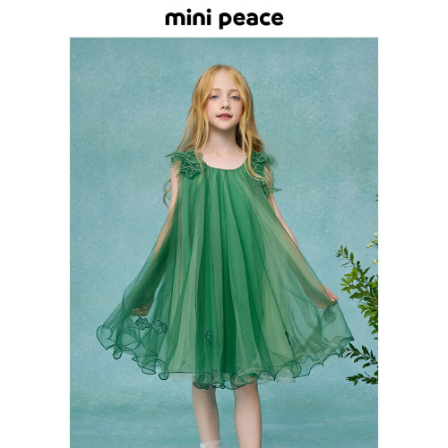 minipeace×MARIA大师合作系列蓬蓬公主风连衣裙夏季