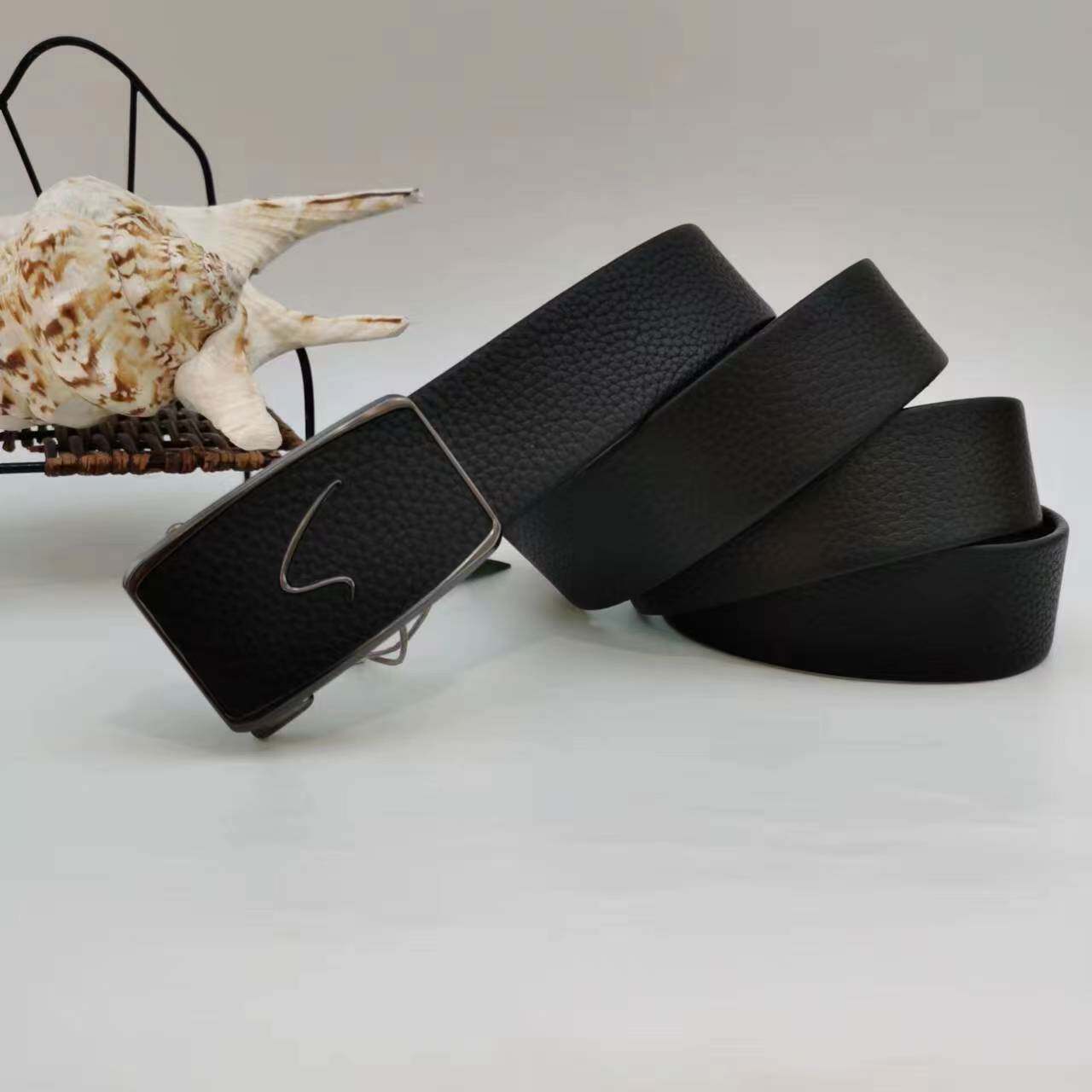 SATCHI/沙驰男士商务休闲自动扣皮带NC6212-1H