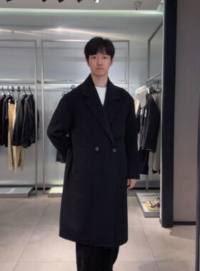 太平鸟男士简约时尚大衣B1AAE4B01