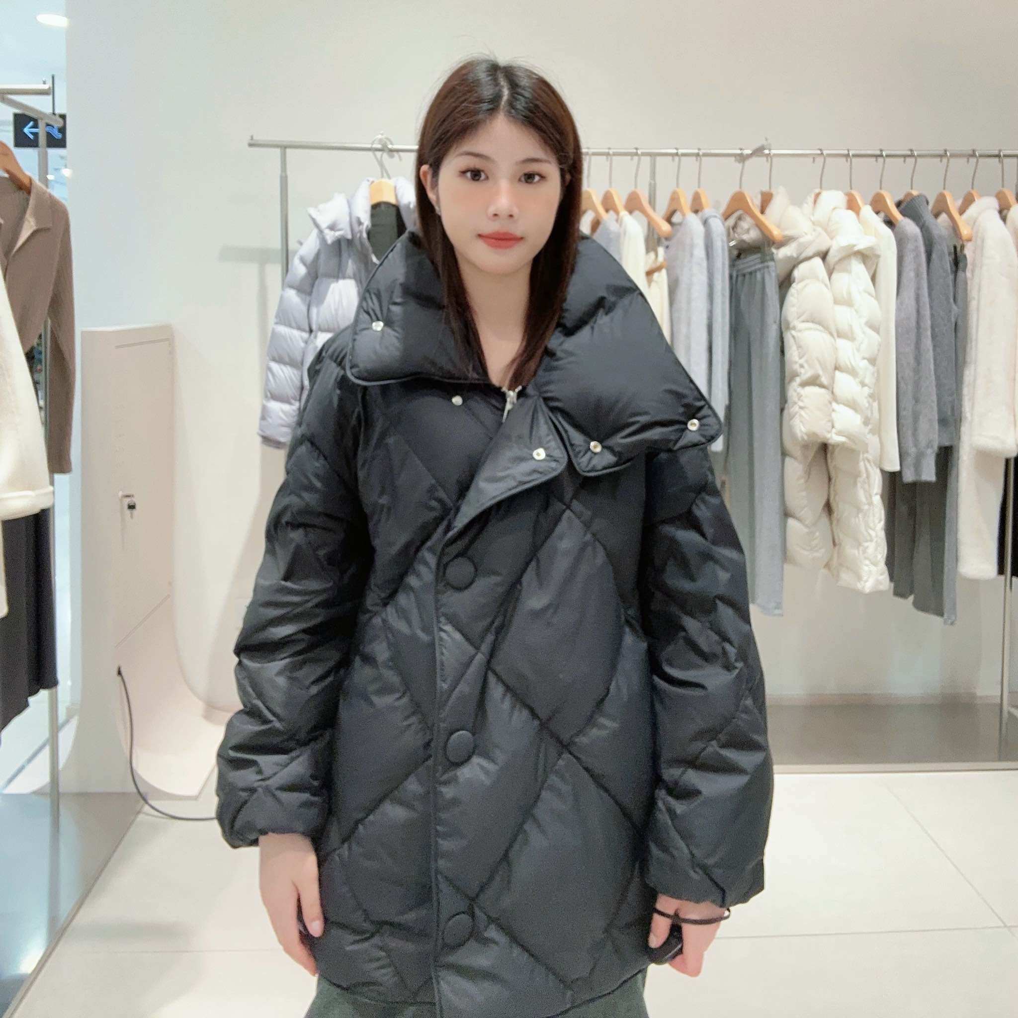 TKY SHOP 女士简约时尚外套10G1HA01R185