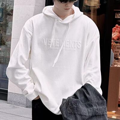VETEMENTS2024秋季套头卫衣带帽34521002
