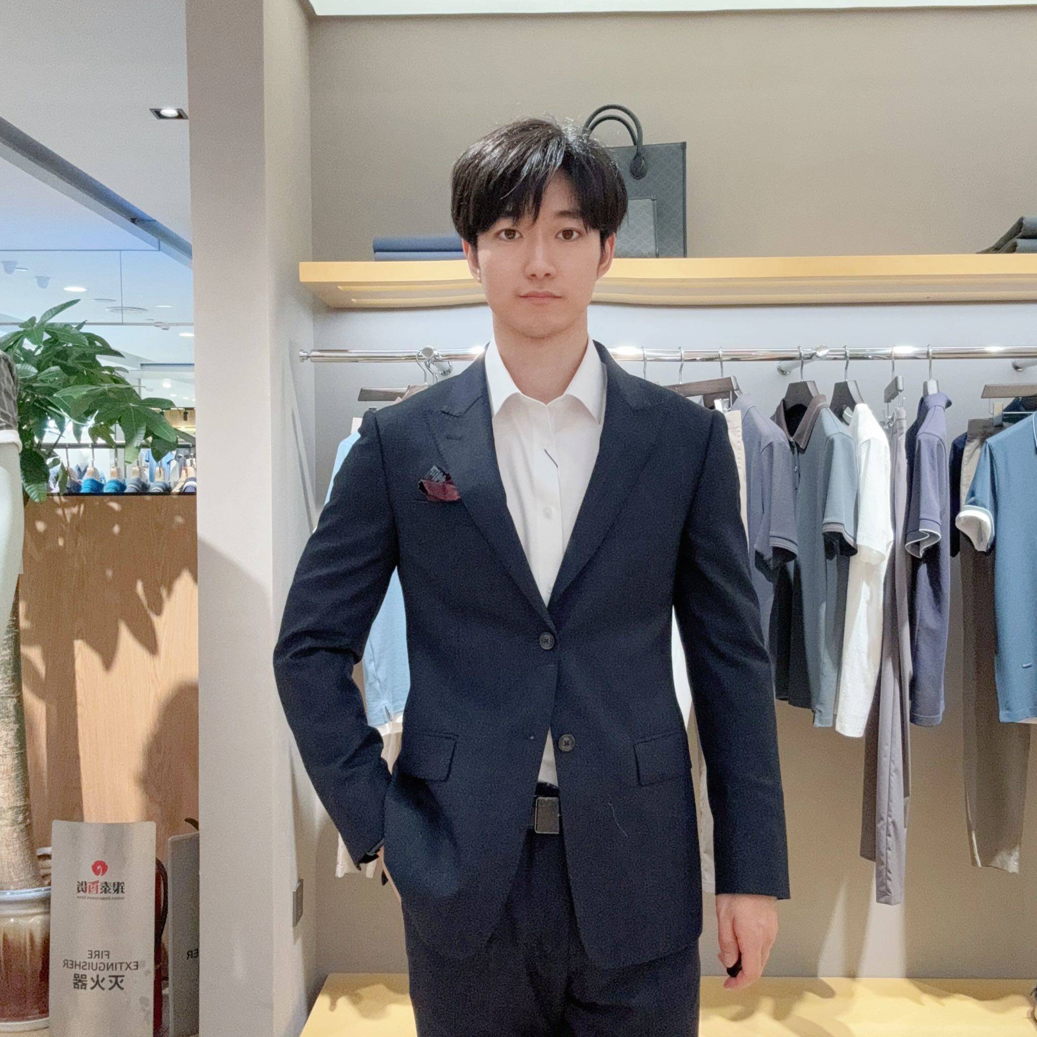 报喜鸟男士简约时尚西服外套EBB243031S15