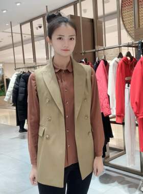 LANAFAY啦娜菲时尚知性女士马甲L4CA10