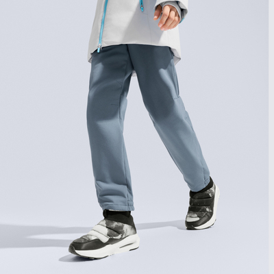 moodytiger54511315童裤冬季儿童抓绒保暖裤