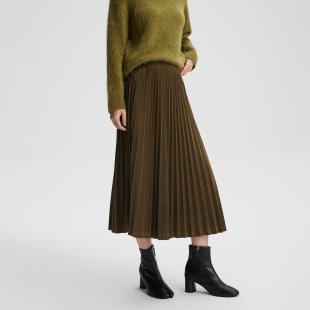 半身裙女 百家好高腰 复古 House Basic