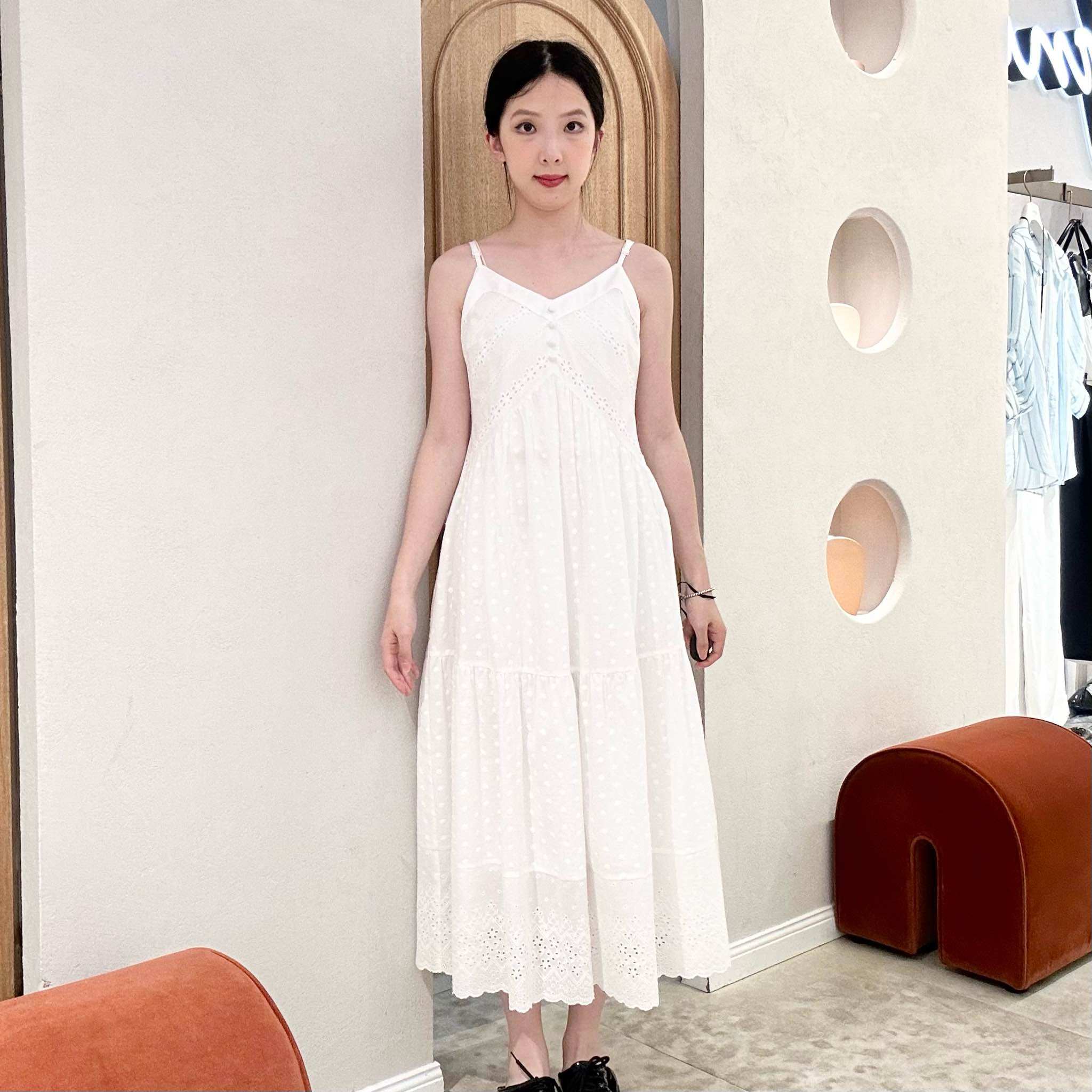 伊芙丽女士简约休闲连衣裙连身衣1G6191281