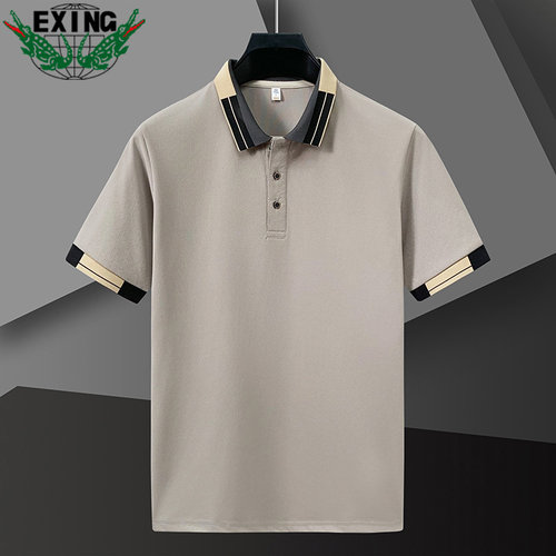EXING男士时尚休闲短袖POLO衫EXKS1097