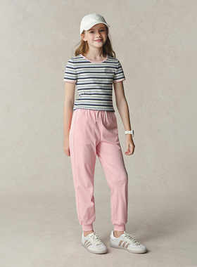 eland Kids衣恋童装女童休闲裤 束脚裤