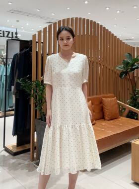 FEIZI菲姿女士简约时尚连衣裙F4B419