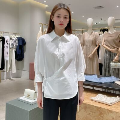 迪赛尼斯女士简约时尚衬衫D24215D7320