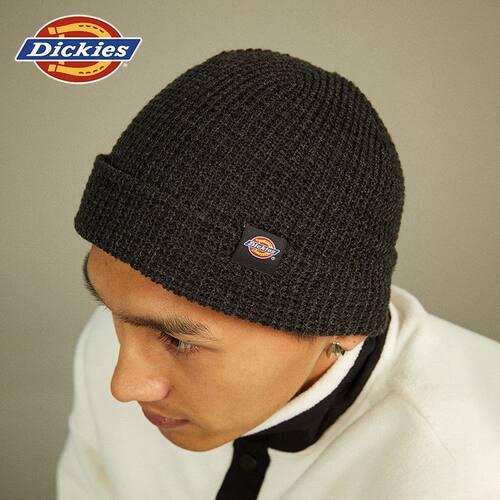 Dickies日常休闲工装logo针织帽男女情侣配件DK012244-XIN
