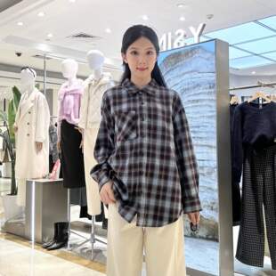 衣香丽影女士简约时尚衬衫151121301衬衫