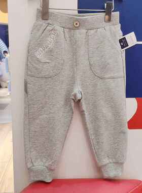 allo&lugh阿路和如   春季男童时尚舒适运动长裤ABCB1PT318