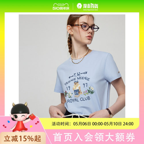 Teenie Weenie女士简约时尚T恤TTRW252302W